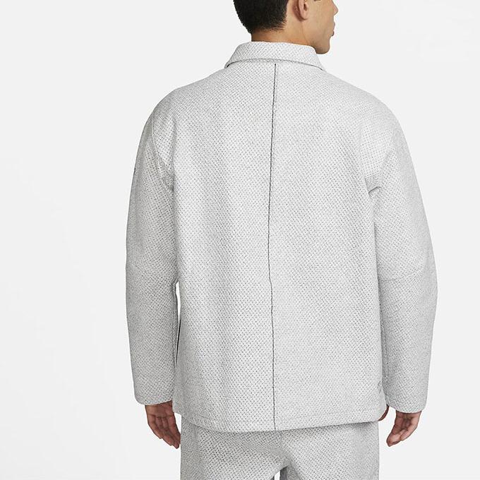 Nike Forward Solid Color Long Sleeve Jacket Men Jacket Cool-Gray DV9993-084