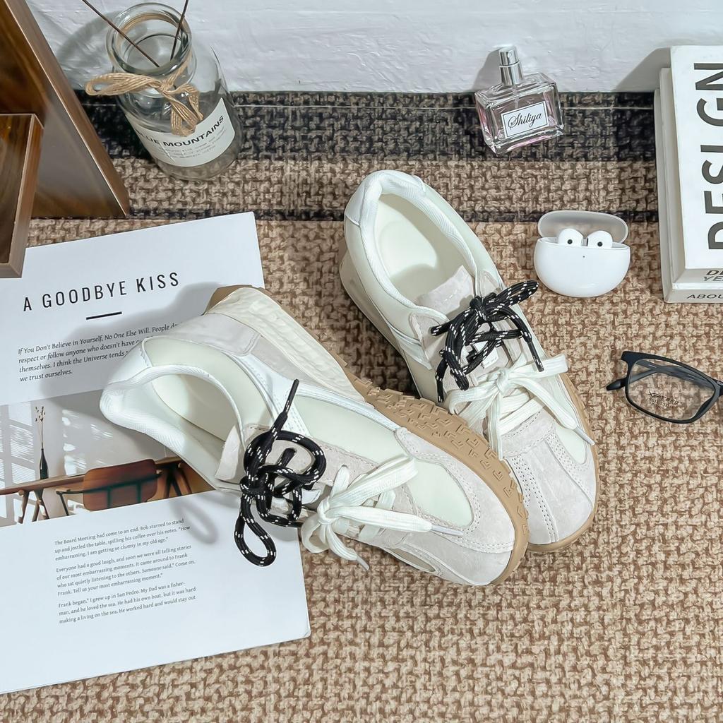 Daddy shoes women's summer breathable mesh small platform sports shoes women's 2025 college style casual women's shoes