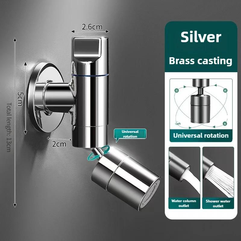 

Brass Material Mop Pool Tap Splashproof Design Rotation Function Bibcock Faucet Wall Mounted Quick -opening Mini Wash Basin Tap