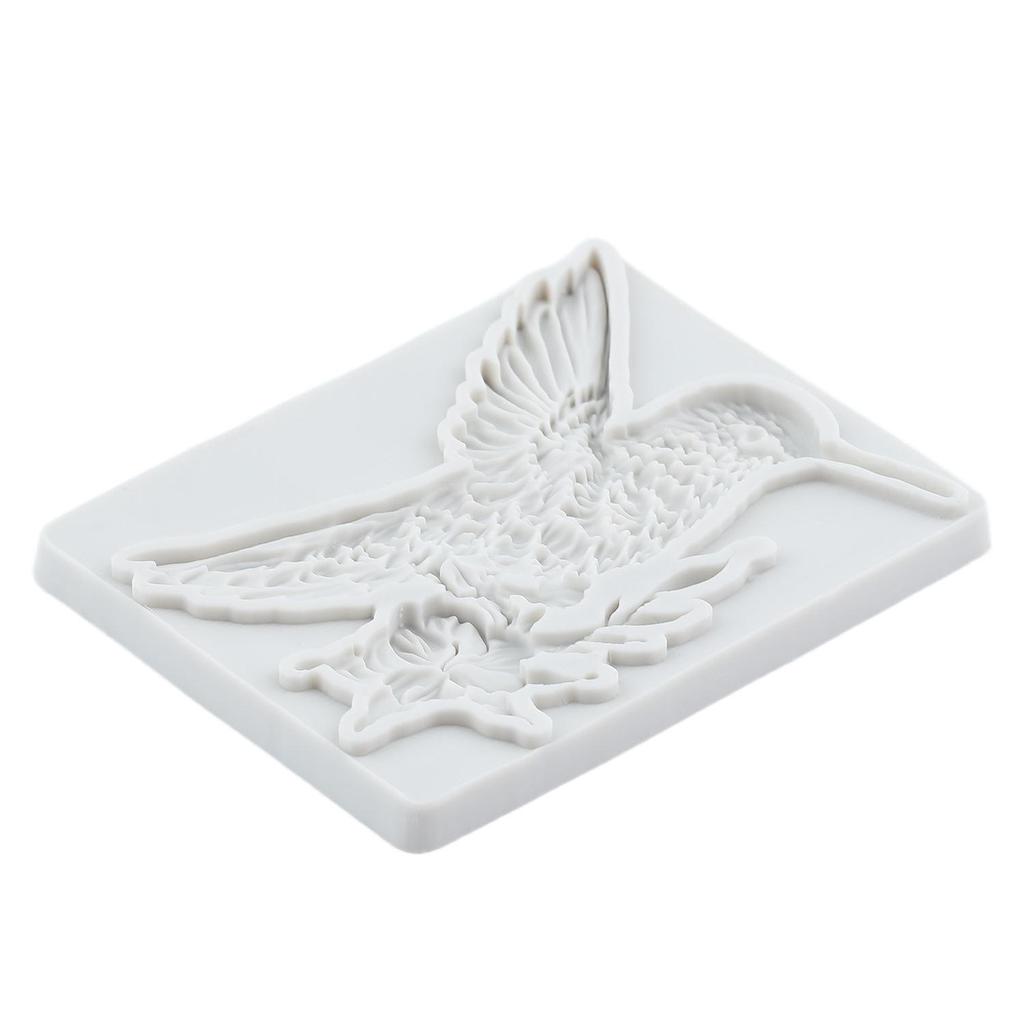 Vogel Silikonformen Vogel Fondantform Kuchen Dekorationswerkzeuge Cupcake Topper Schokolade Süßigkeiten Handwerk Gum Paste Polymer Clay