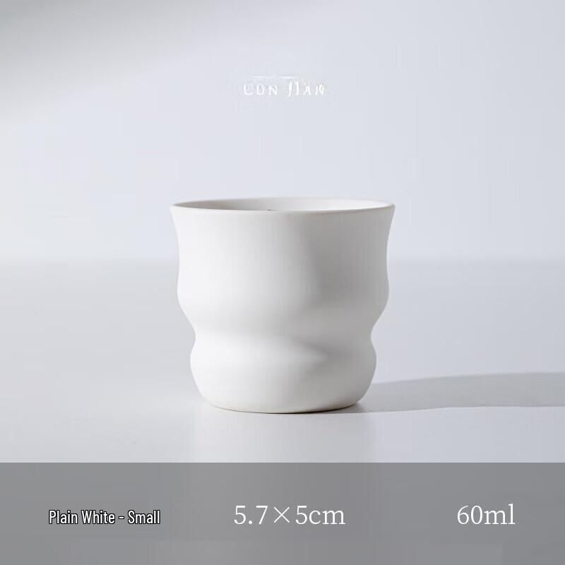 Miaoyijia Minimalist Ceramic Candle Jar (Set of 2)