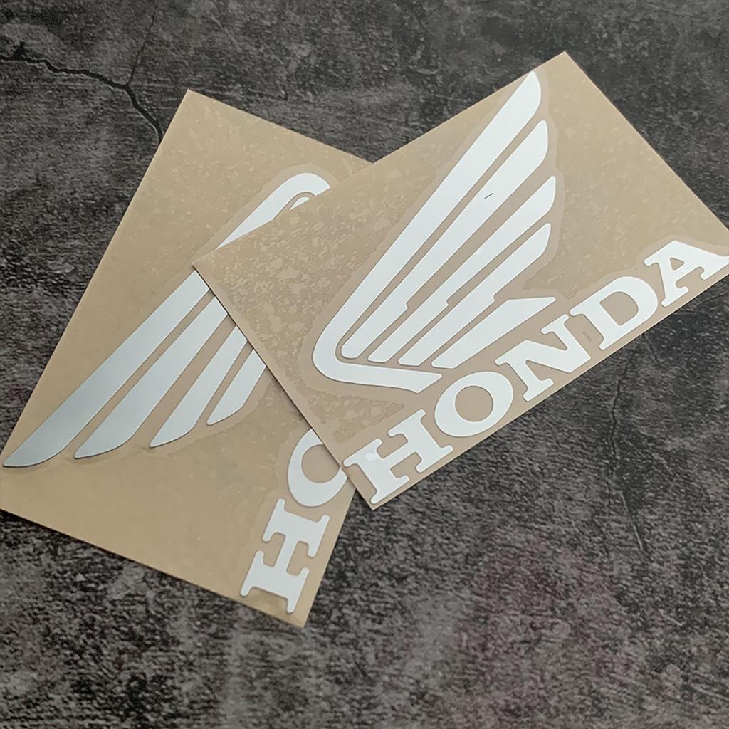 Metal Honda Sticker Logo Motorcycle Tank Helmet Bike Decal
