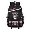Cool Lomi Kuromi Backpack Student Schoolbag Anime Cartoon Print Junior High School High School Large Capacity Schoolbag