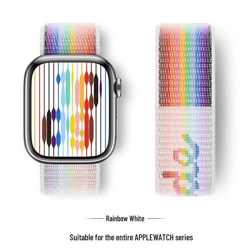 Nylon Braided Strap for Apple Watch Ultra, Series 9-4