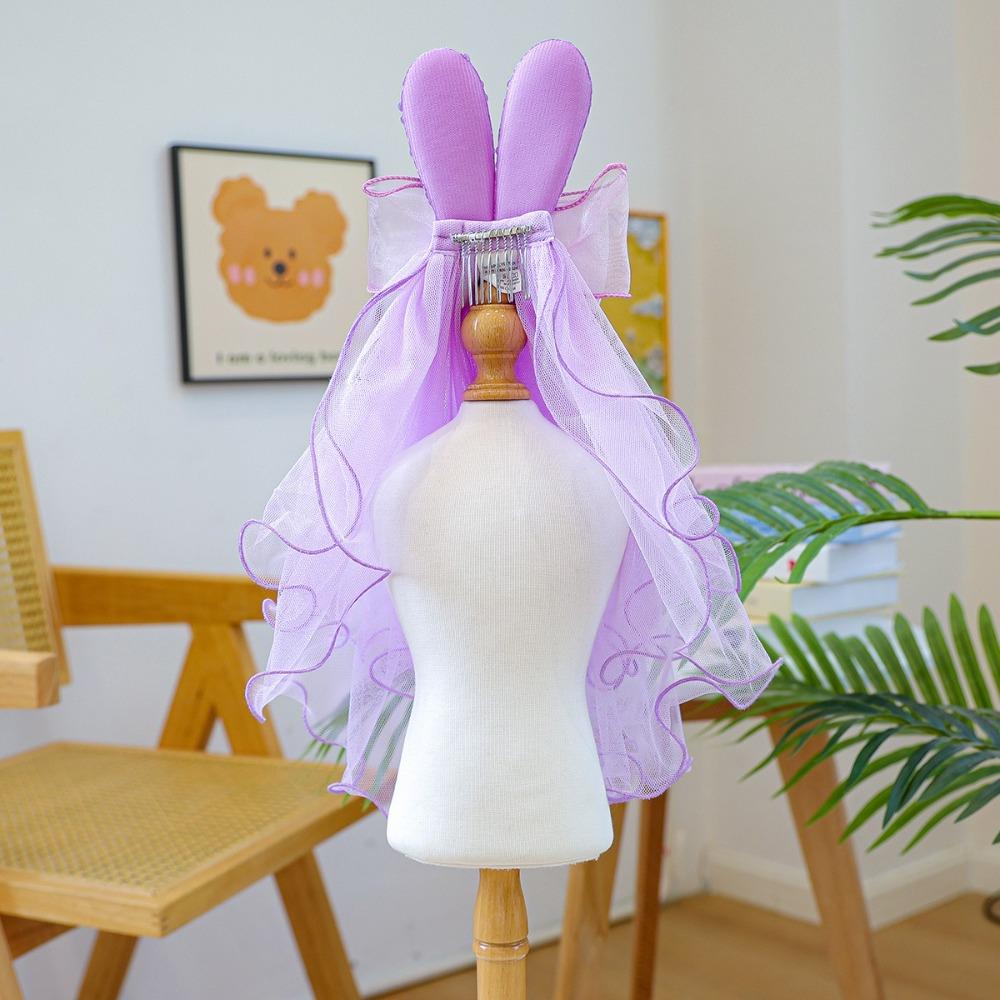 Breathable Dog Wedding Dress Luxury Pet Clothing Fashion Pet Headdress  Wedding Ceremony Party