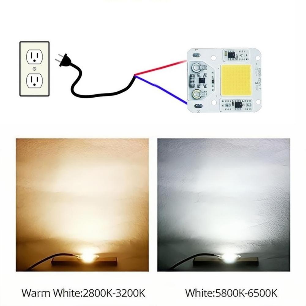 AC220V Cip LED 50W 30W 20W Cip COB Nu Necesită Driver Margele Lampă LED pentru Proiector Lampă Spotlight Lampada Iluminat DIY