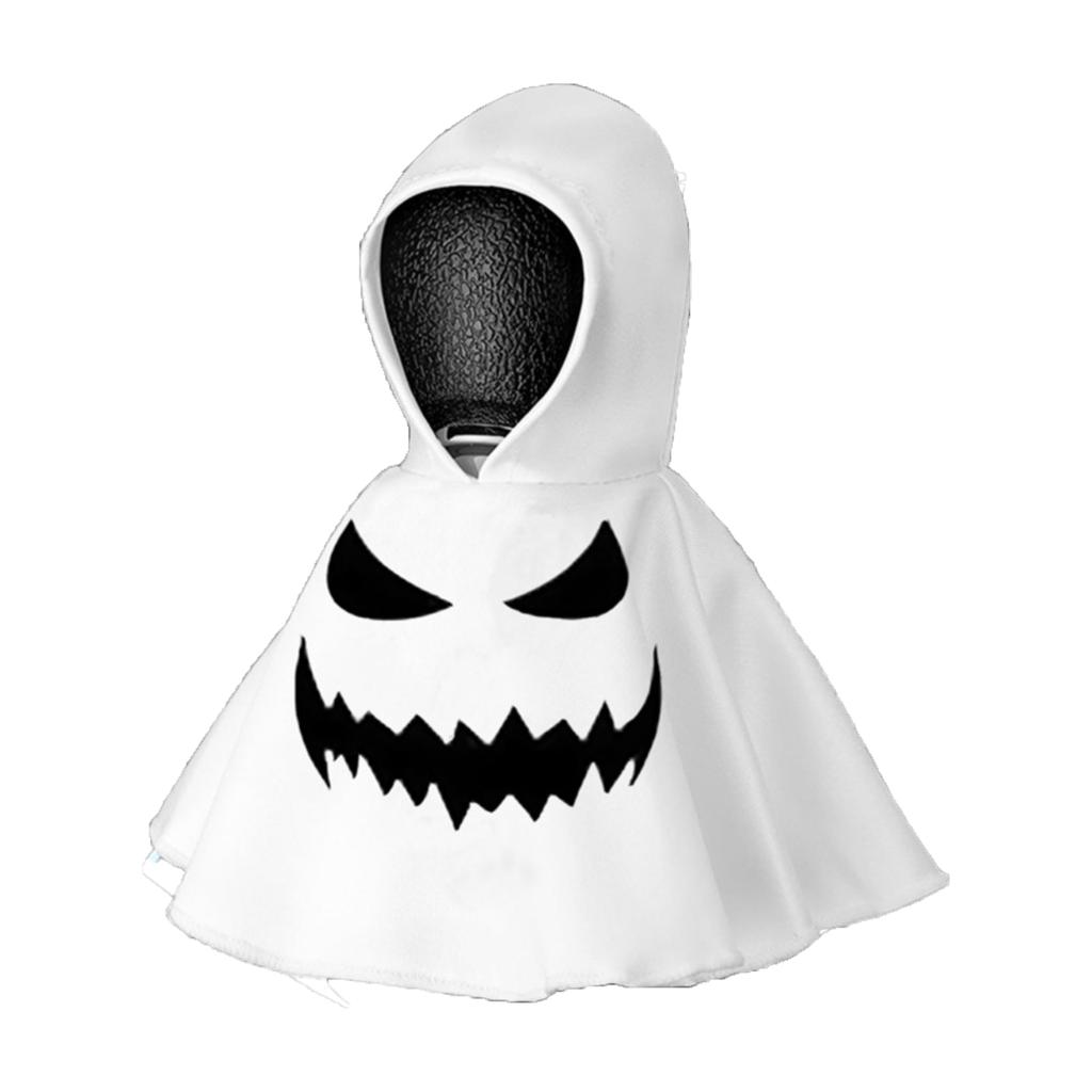 Halloween Ghost Car Gear Shift Cover Hooded Design Durable Fabric Fit Most Manual Automatic Vehicles Interior Accessory