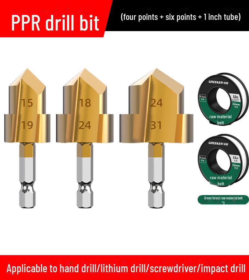 Green Forest PPR Pipe Expansion & Repair Hex Drill Opener