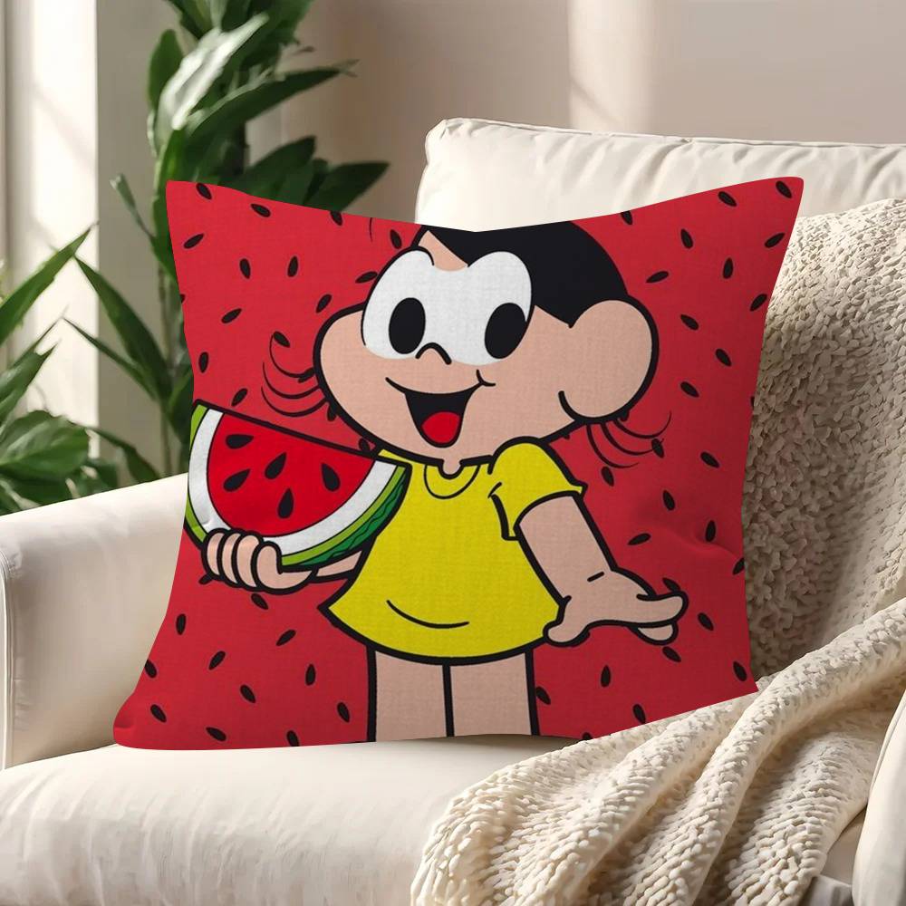 Anime Magali Festa Fun  Cushion Cover Inches Farmhouse Decor Home Throw Pillow Covers for Couch Decorations