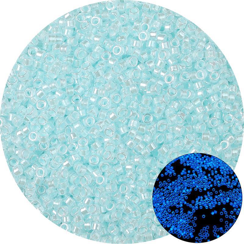 Luminous Handmade Glass Seed Beads for DIY Jewelry - Round Beads for Necklace & Bracelet Accessories