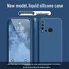 Liquid Silicone Full Coverage Huawei Nova5i Phone Case - Drop-Proof, Skin-Friendly, Solid Color Protective Cover