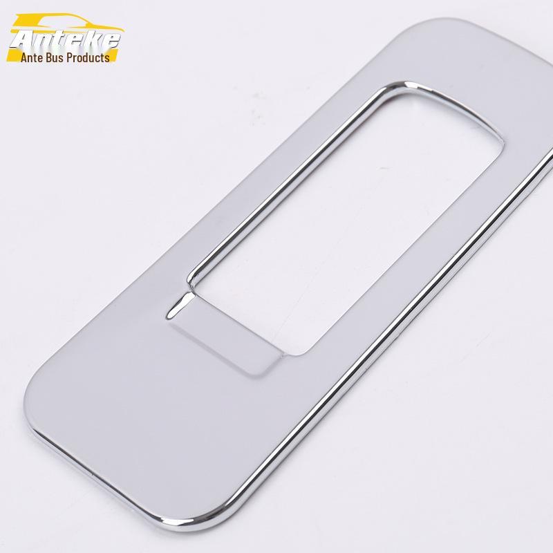 Refine S5 Glass Switch Trim for JAC 13: Car Door Window Armrest Lift Button Sticker