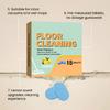 Lemon Note Floor Cleaning Product for Kitchen and Bedroom Tasks, Cleaning Portions for Household Use Each Day Daily