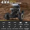 RC Cars Remote Control Car 1:12/16 Off Road Truck Metal Shell LED Headlights Offroad Monster RC Trucks 4WD All Terrain Toys Kids