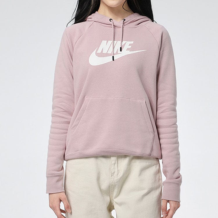 Nike Sweatshirts Women's Champagne Hooded Moderate Regular BV4127-645