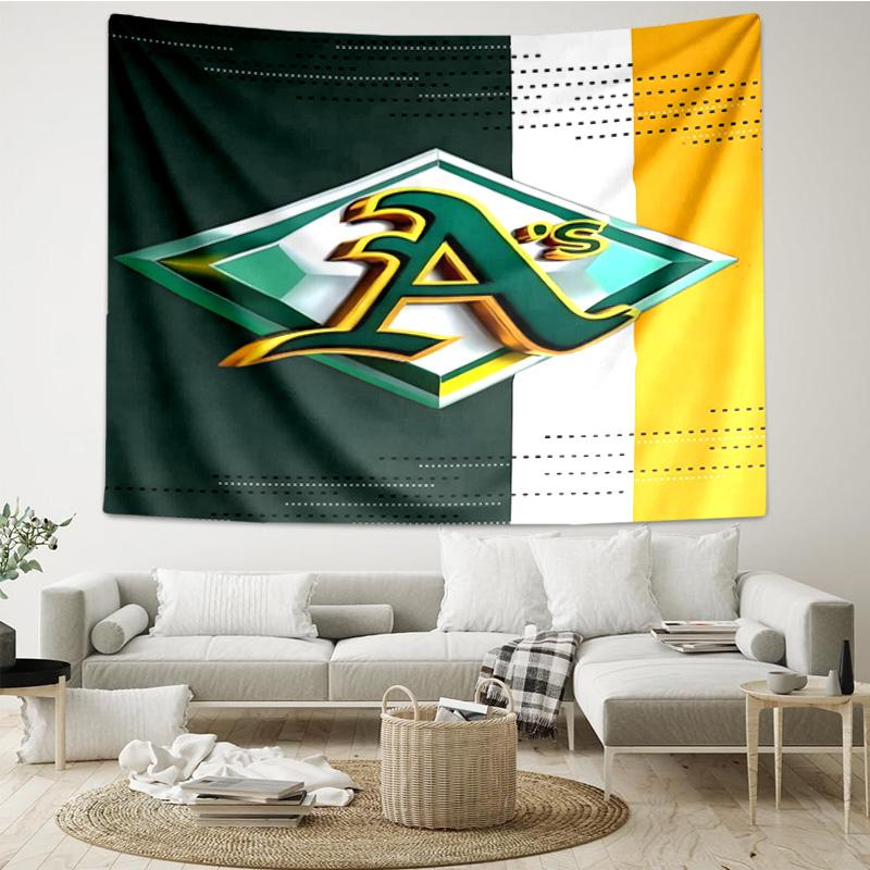 Oakland Team Quick-Dry Tapestry Hanging for Bedroom,Livingroom, Playroom,Decor Art Room Wall Tapestry Holiday and Birthday Gifts