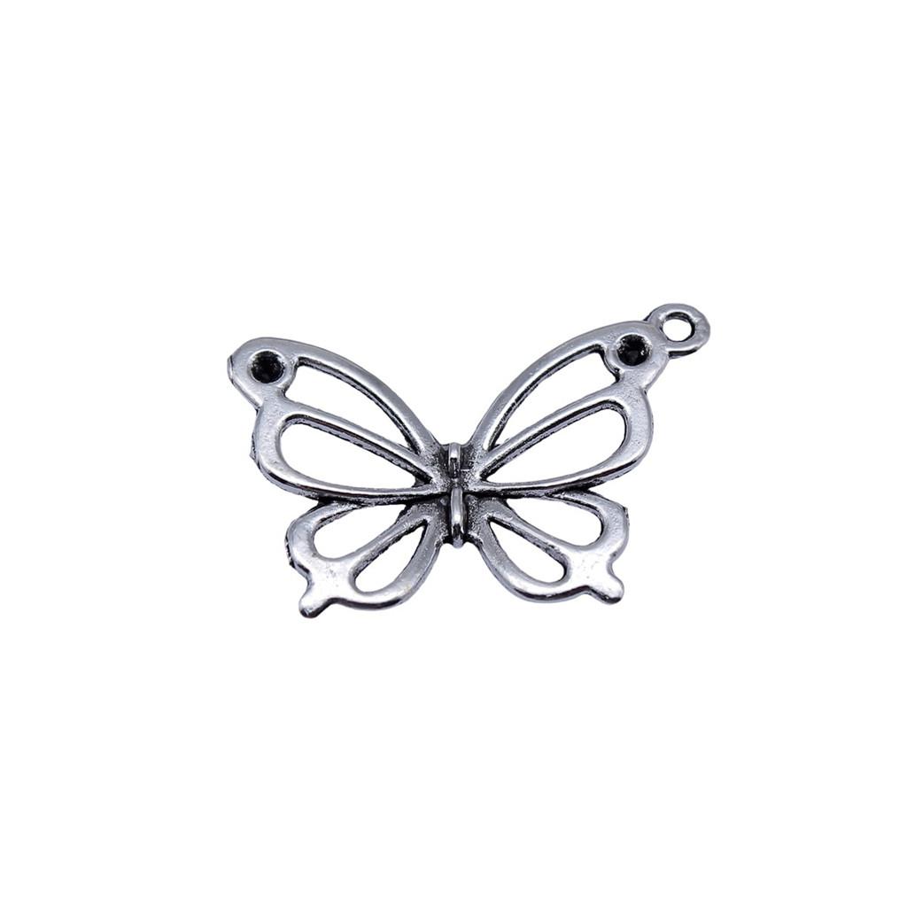 Butterfly Charms Simple Pendants For Minimalist DIY Jewelry Making