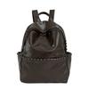 School bag, top-layer leather backpack, women's PU leather backpack, casual soft leather backpack, travel large capacity bag