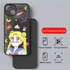 Sailor Moon Demon Slayer 7 Skin Feeling Case for Apple 11 Pro/12 Mini XS.