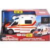 Jouet automobile - MAJORETTE - Mercedes-Benz Sprinter ambulance - Effets sonores et lumineux - Blanc