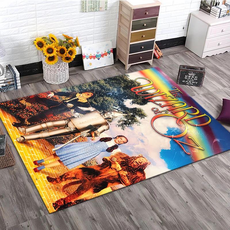 1PC The Wizard of Oz Rug - Home Decoration Carpet For Living Room Bedroom Flooring Computer Chair Area Rug
