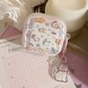 Pink Cat Earphone Cover Suitable for Apple AirpodsPro 2or3 1/2/3/4 Generation Bluetooth Earphone Protective Cover Sweet Pendant