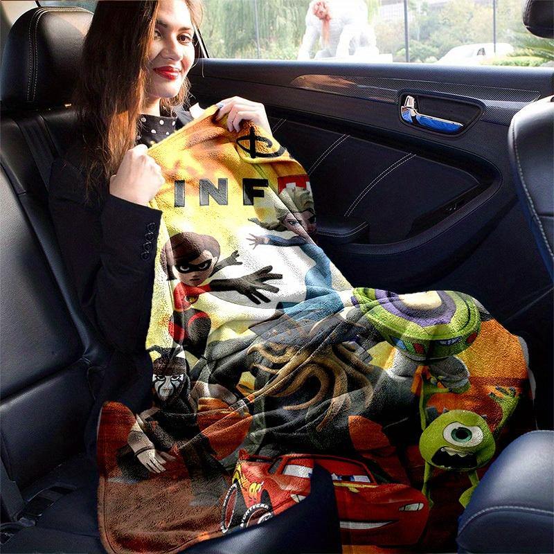 1pc, Disney Infinity Character Collection Soft Throw Blanket for Home Decor, Couch Cover, Outdoor Use, Travel
