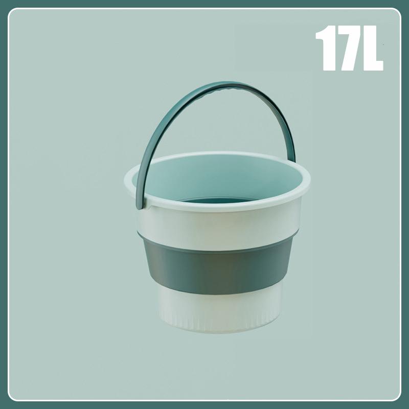 Folding Foot Bath Bucket Silicone Foot Bath Basin Massage Washing Bucket Bathroom Accessories Easy Hold Footbath for Adult Kid