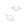 QASTGDE 50 Stück Flügelbogen-Zierleistenclips, Umrandungs-Zierleiste, kompatibel mit 91513-SMG-E01, Autozubehör für Frontclips, Weißes Nylon