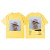 Singer Lady Gaga Album Cover Print Tshirts Men Women Fashion Aesthetic Short Sleeve T Shirt Summer Casual Loose Cotton Tshirt