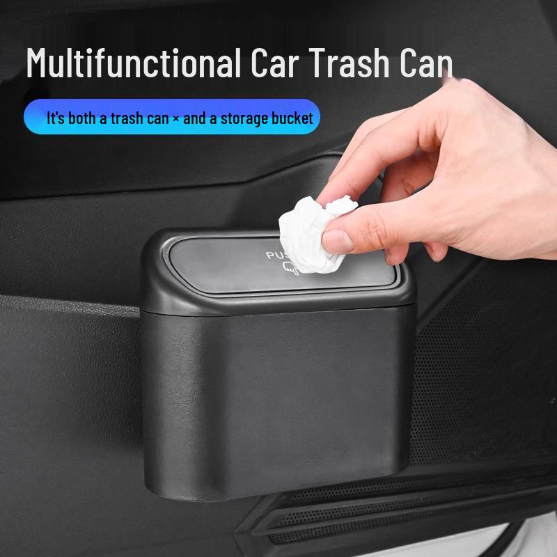 Multi-Functional Car Trash Can & Storage Organizer