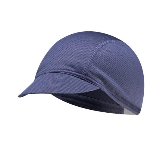 Спортивная шляпа с широкими полями Защита от солнца Для улицы Велосипедная шляпа Дышащая сетка Быстро темно-синий