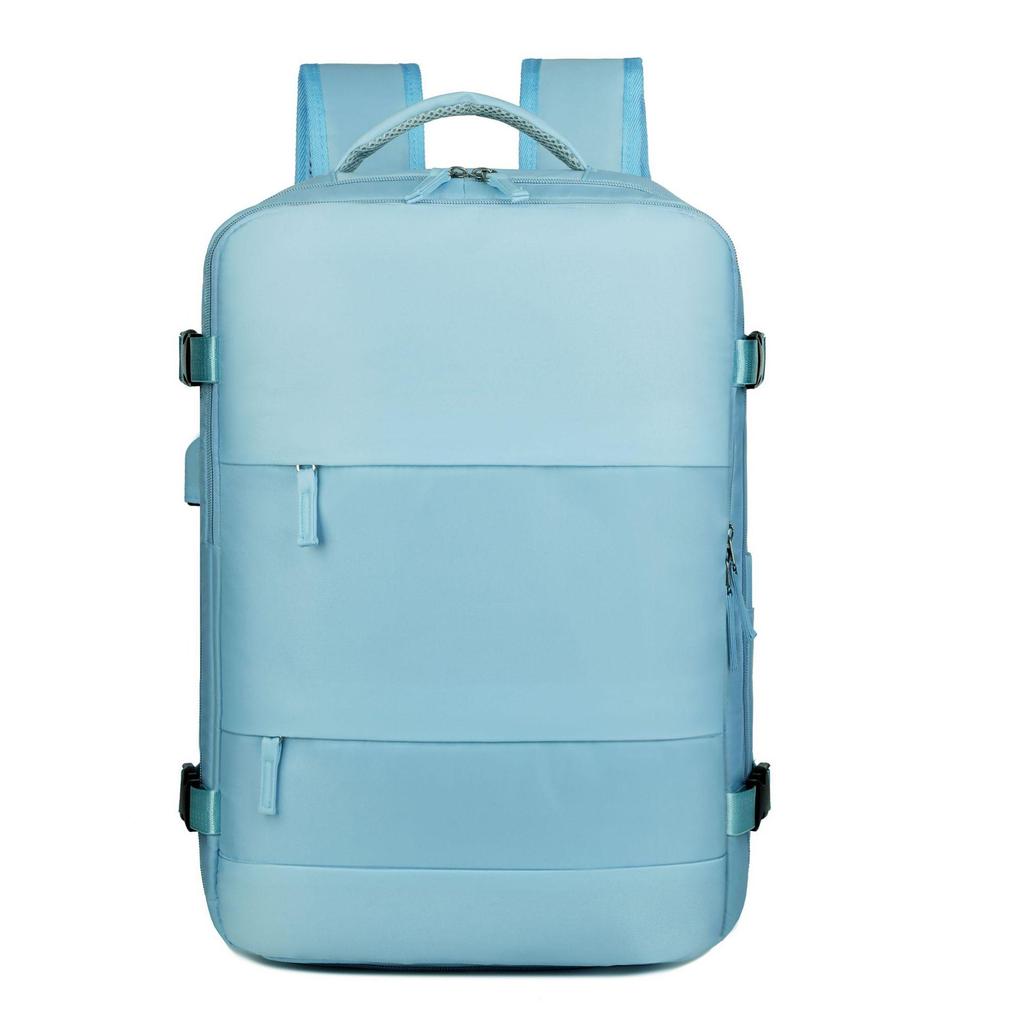 Men's Large Capacity Business Travel Backpack with Shoe Compartment