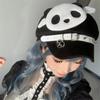Womens Anime Fashion Newsboy Hats Wool Visor Beret Cabbie Caps Ladies Beret Hat Spring Autumn Short Brim Hat