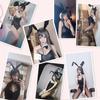 Womens Bunny Costume Girl Suit Senpai Cosplay Anime Role Costume One Piece Bodysuit Stockings Set