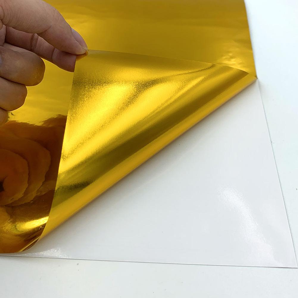 Vinyl Film Glass.Decal Lesklý kovový nápis Film