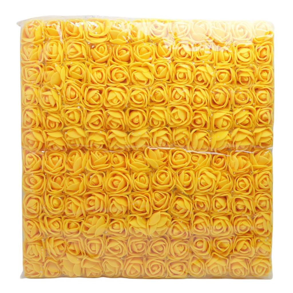 Yarn Lace Rose Flower Garland with Foam and Dried Flowers for Wedding Candy Box or Gift Box