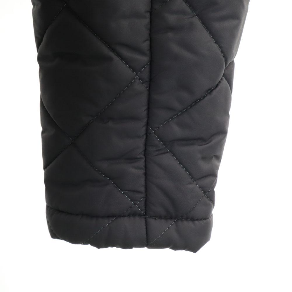 Mackintosh Made In Scotland Quilted Coat 34 Charcoal Gray Back Bore Women Used