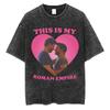Heated Rivalry Shane Hollander Ilya Rozanov Hollanov Washed T Shirt Vintage Fashion Men Tshirts Cotton Loose Casual Tee Shirt