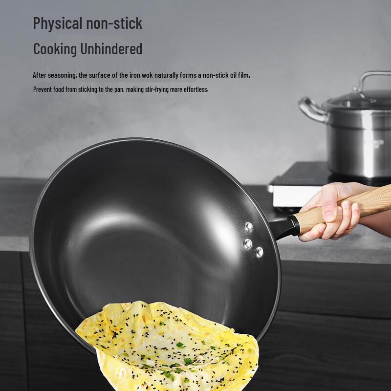 KOMBBACH Gusseisen-Wok