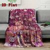 Five Nights at Freddy's 2D Flat Pattern Flannel Blanket High quality All Seasons Warmth and Comfort Perfect for Christmas Gifts.NMT0928599