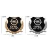 2 Bucăți Autocolant Metalic cu Logo Auto Accesorii Embleme Geam Portbagaj Pentru Opel Astra Grandland Corsa Mokka Frontera Insignia Zafira Vivaro