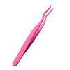 Black Beauty Eyelash Curler & Portable Eyebrow Tweezers Set – Stainless Steel Eyelash Perm Tool