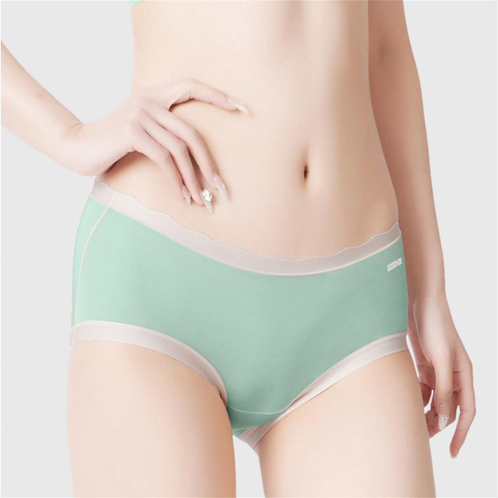 3 Pack Modal Women's Underwear Mid-Waist Panties