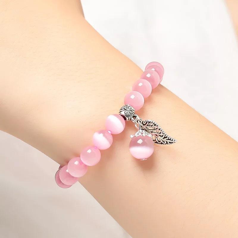 Mode Katzenauge Stein frauen Armband Nationalen Stil Buddha Bead Armband Dame Kristall Armband Schmuck