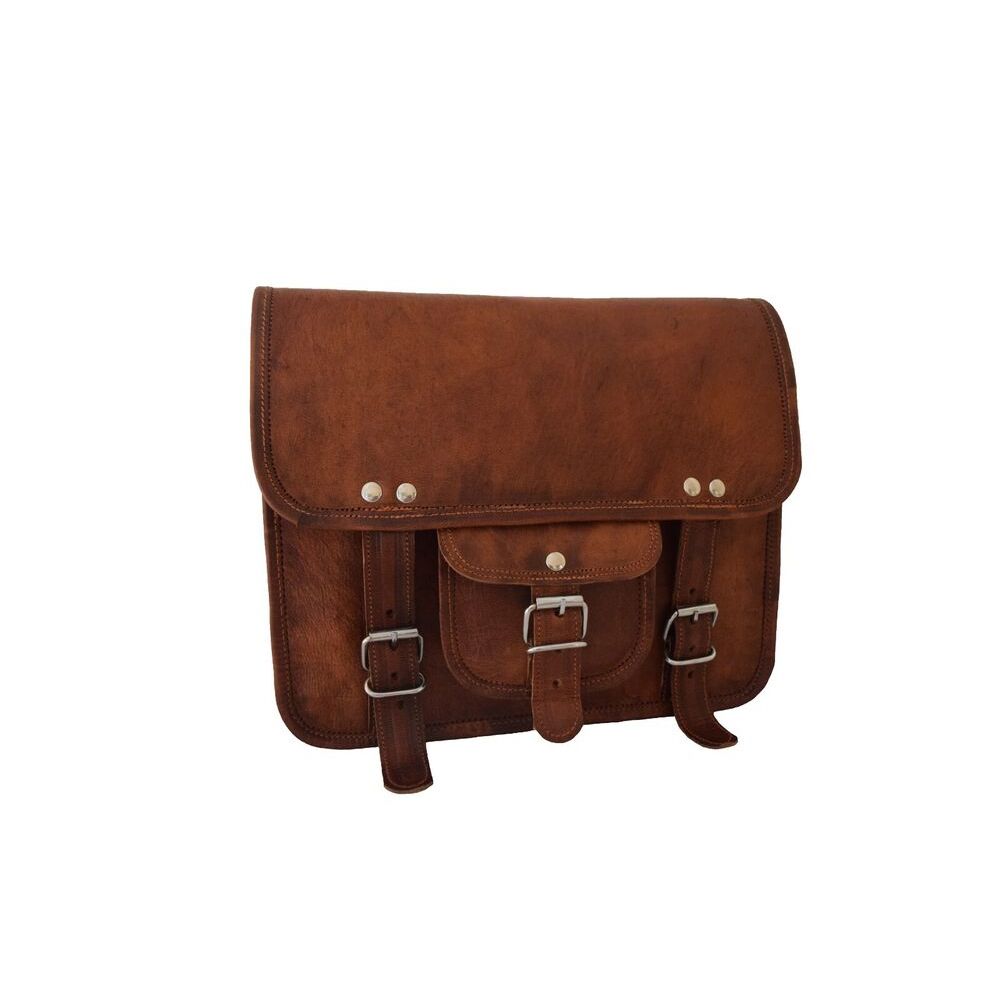 Messenger Cross Body Bag Tab iPad Satchel Handbags Sling Goat Leather Bags