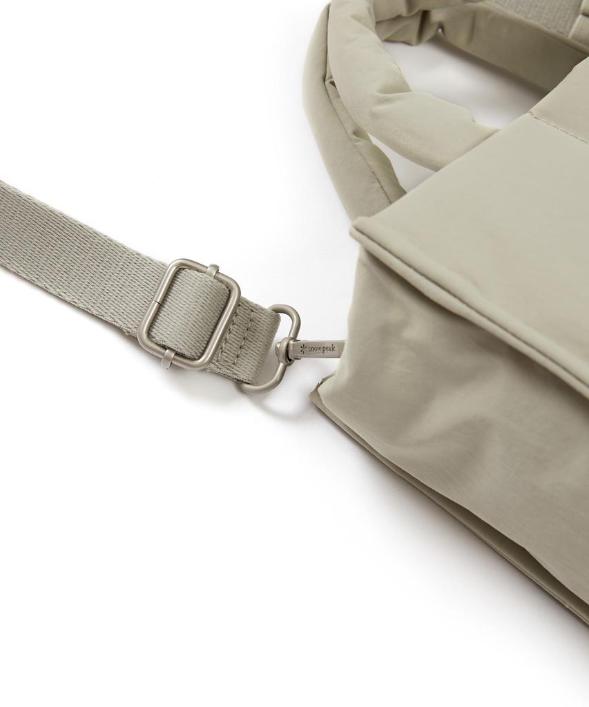 Snowpeak Apparel Cample Medium Tote Bag (S24Fwctb19) Light Beige