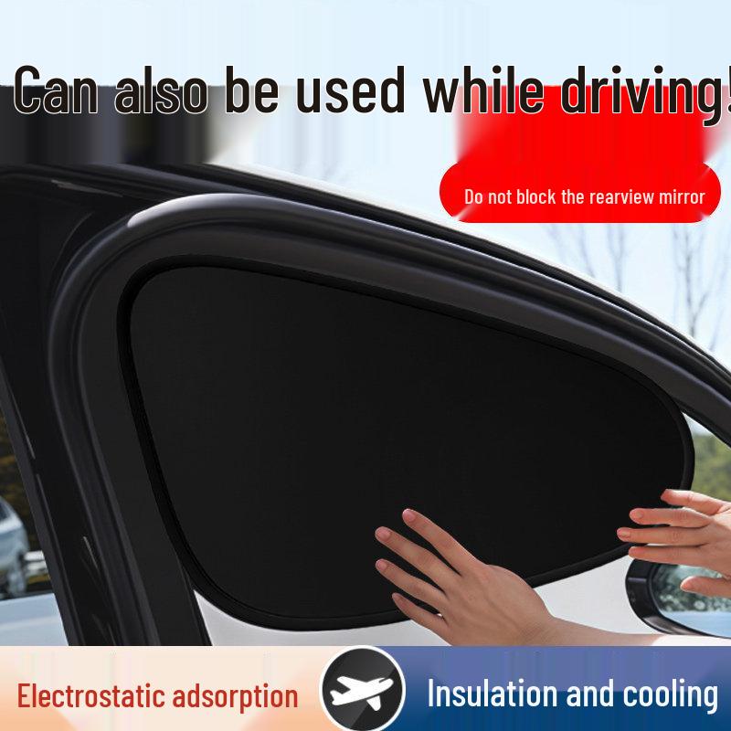 Car Window Sunshade: Blackout Curtains for Vehicles and Strollers