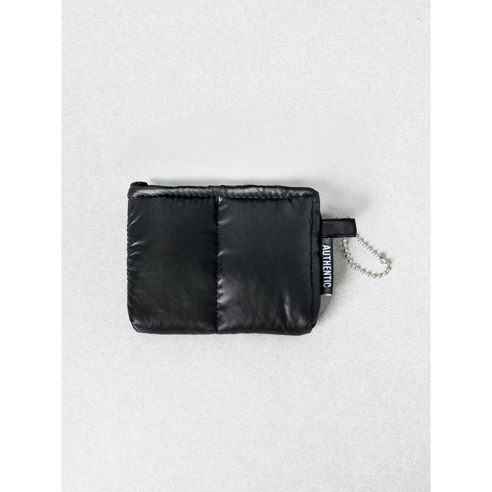 Daiso Padded Mini Coin Purse Black