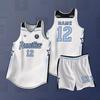Mens Basketball Jersey Set Training Game Uniform Custom Print College Students